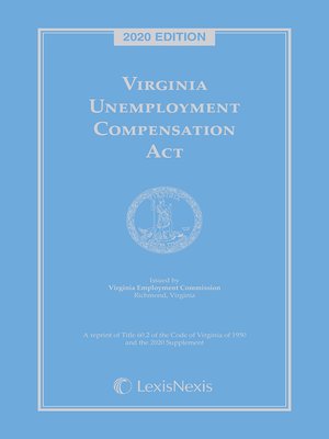 cover image of Virginia Unemployment Compensation Act